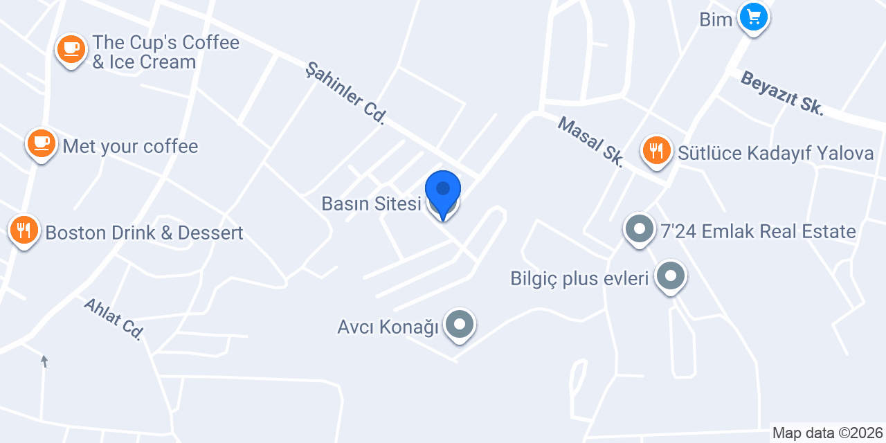 Basın Sitesi konumu