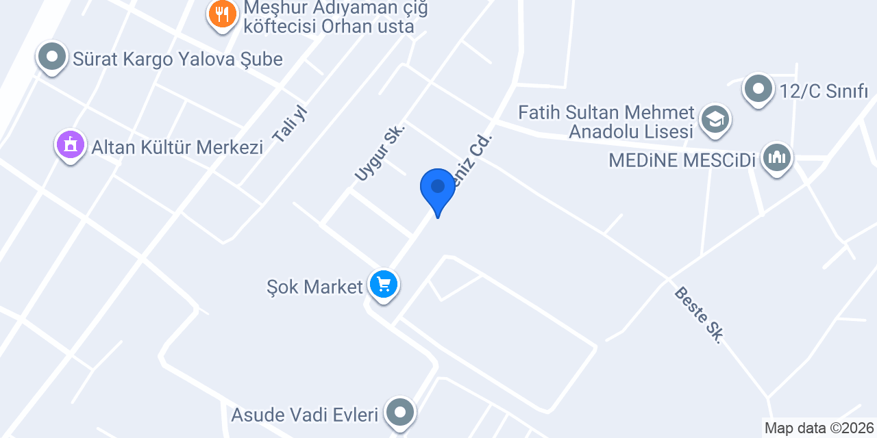 Erdem Cafe & Fırın konumu