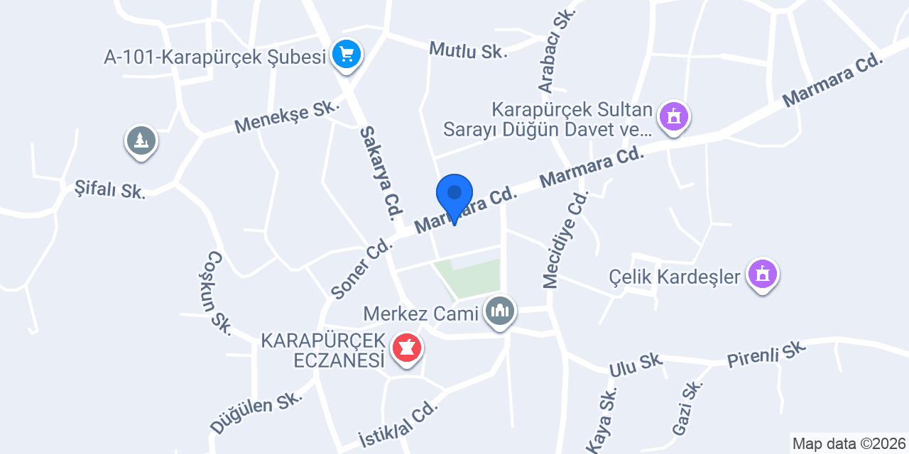 Tarım İlçe Müdürlüğü konumu