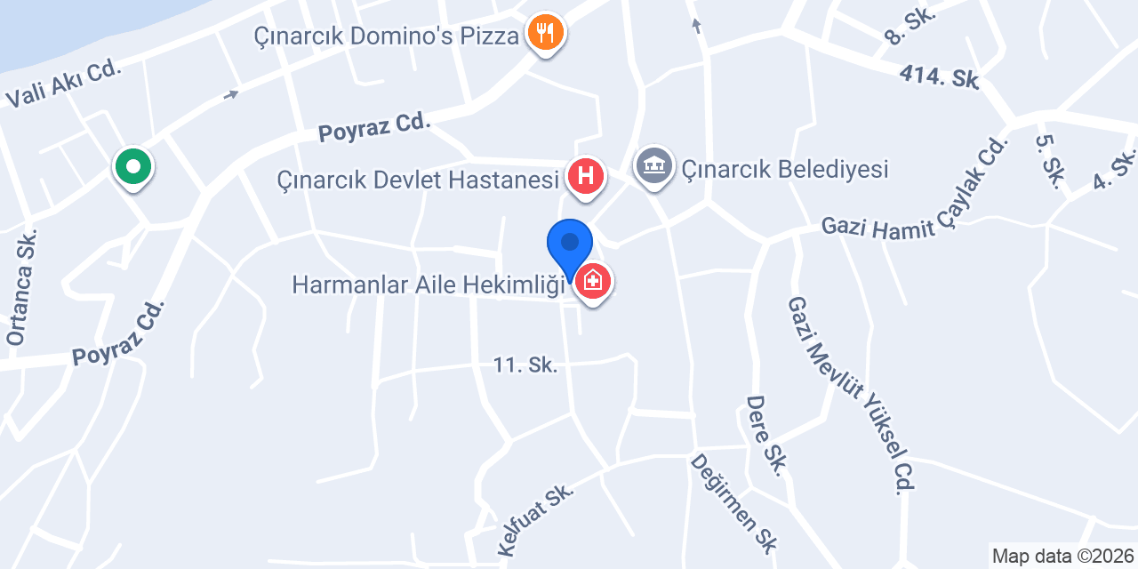 Çınarcık Noterliği konumu
