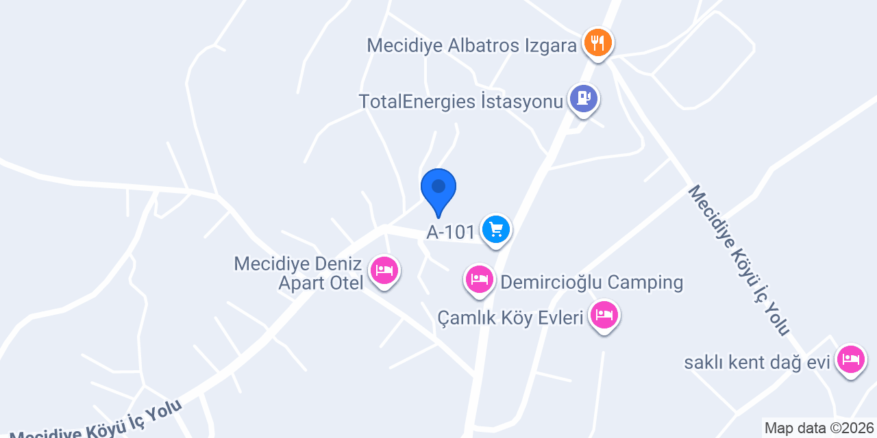 Pansiyon konumu