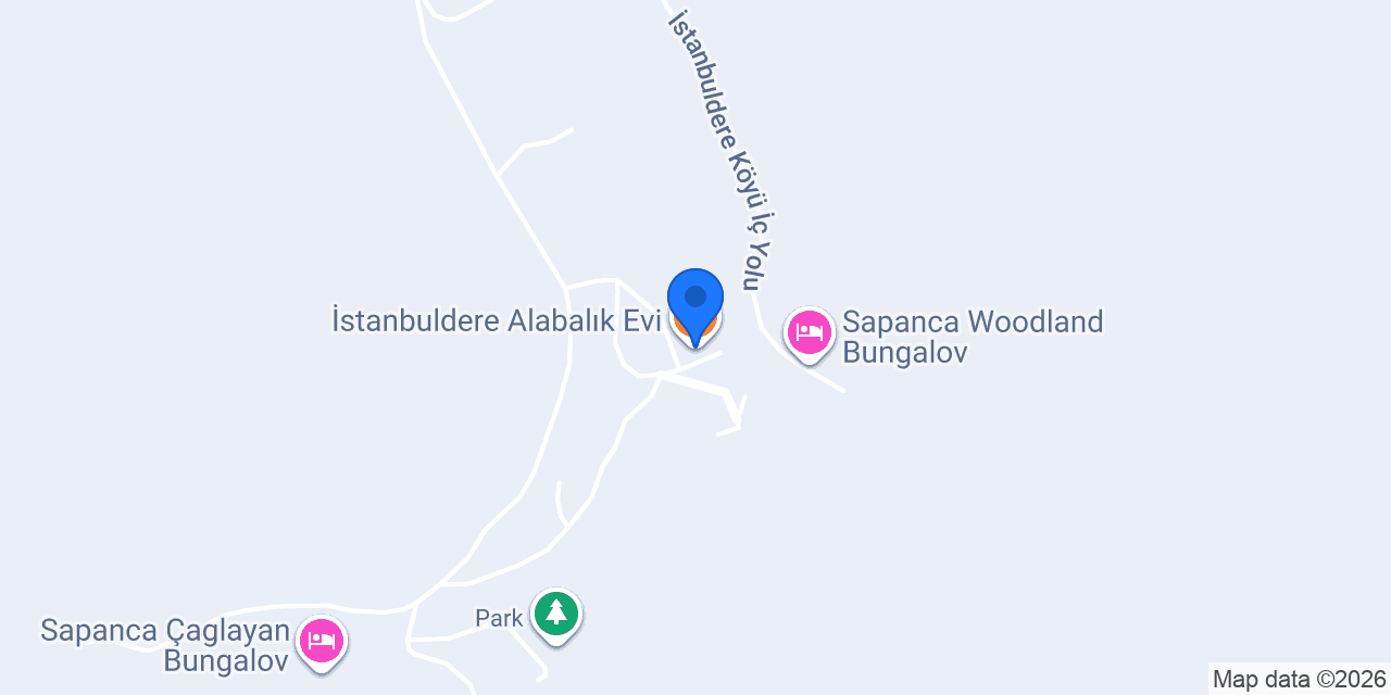 İstanbuldere Alabalık Evi konumu