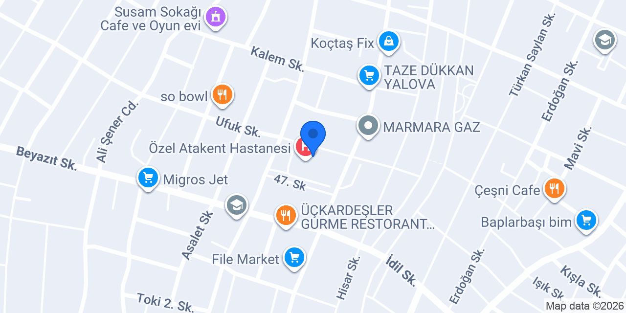 Uzm.Dr Feyza Kurt konumu
