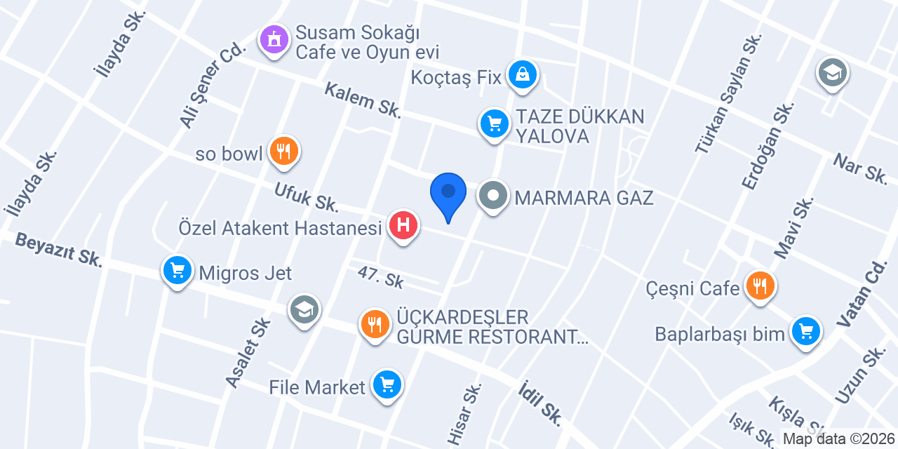 VON BAKERY ADNAN MENDERES konumu