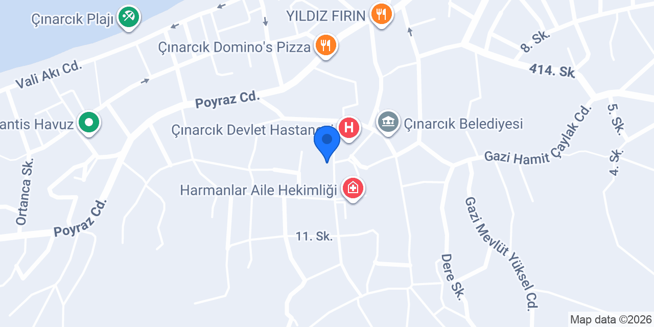 TUNÇ ECZANESİ konumu