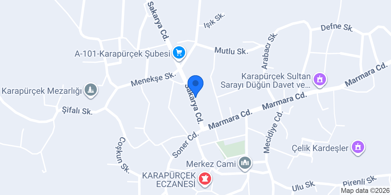 Karven Maraş Dondurma konumu