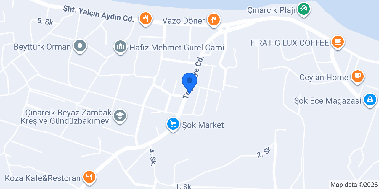 Marmara Mobilya konumu