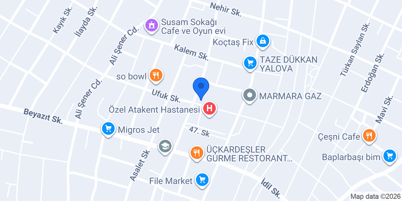 Anadolu Eczanesi konumu