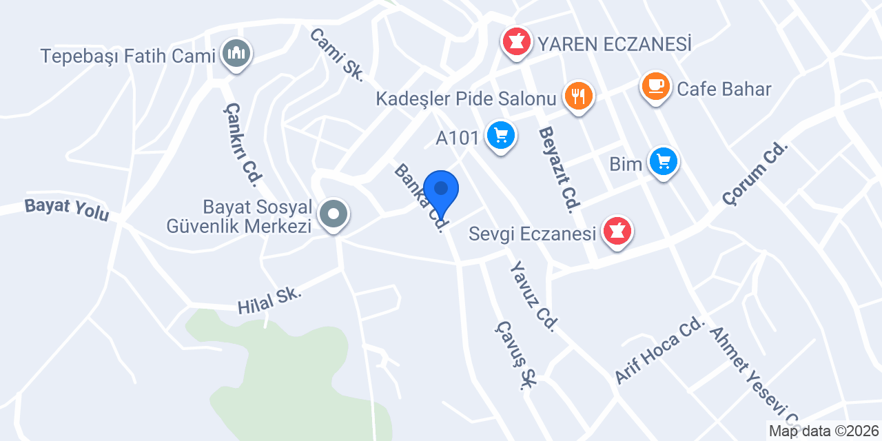 Yağız Sigorta konumu