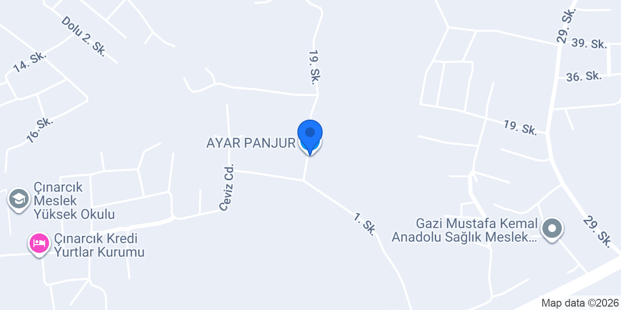 AYAR PANJUR konumu
