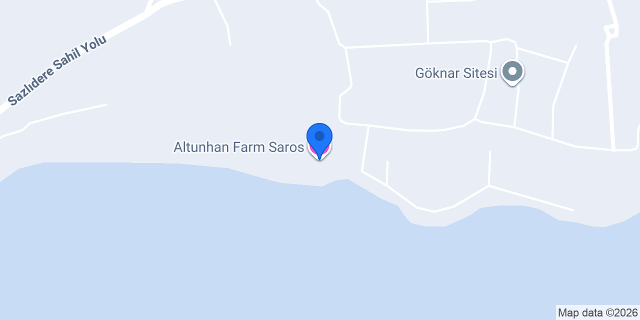 Altunhan Farm Saros konumu