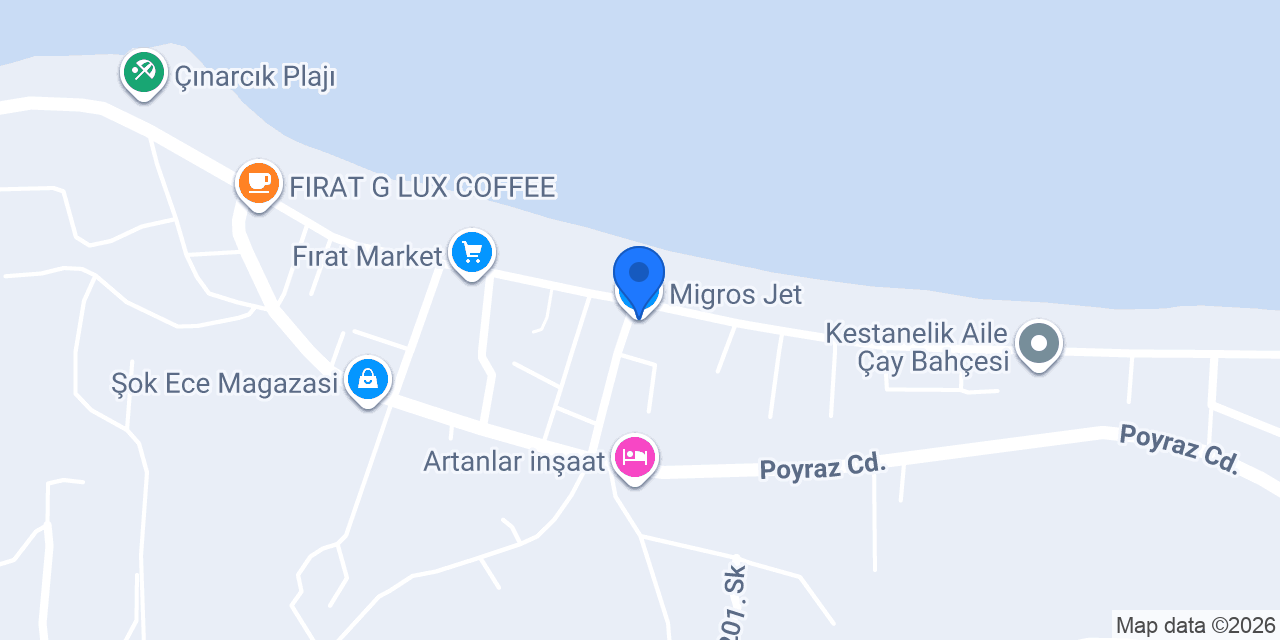 Migros Jet konumu