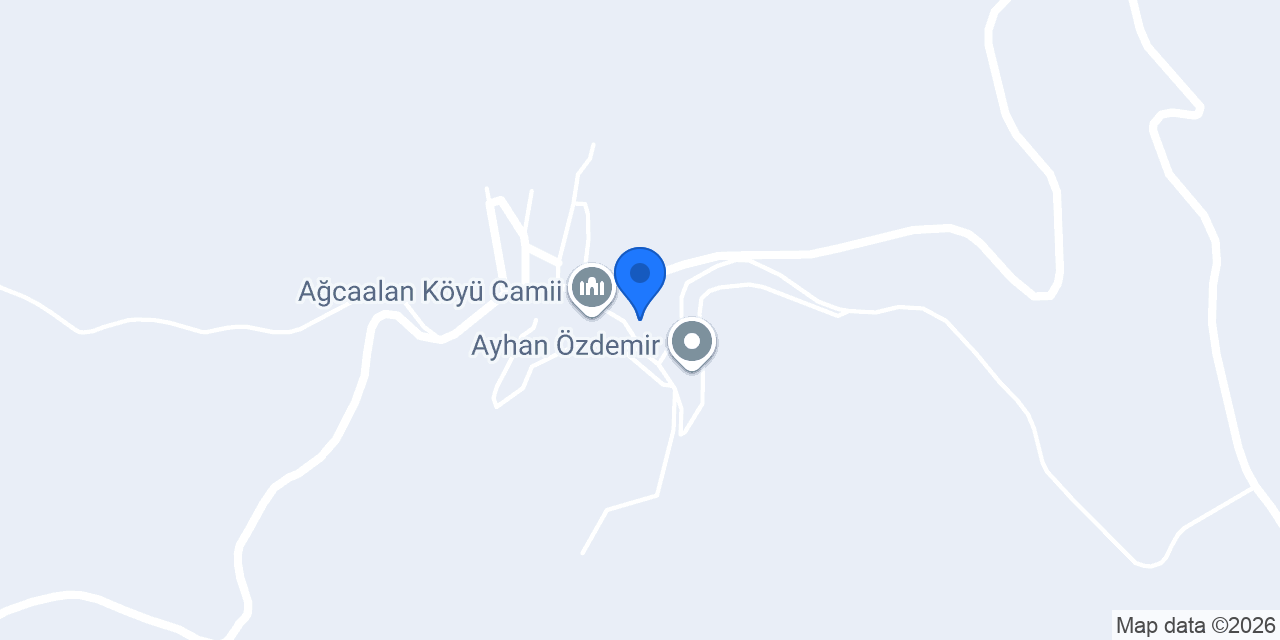 Ağcaalan Köyü Muhtarlığı konumu