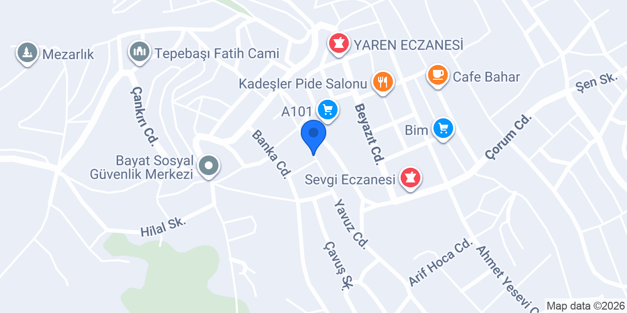Atatürk İlkokulu konumu