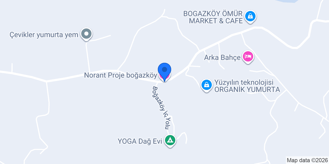 Norant Proje boğazköy konumu