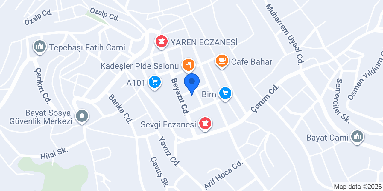 YÜKSEL PARKE konumu