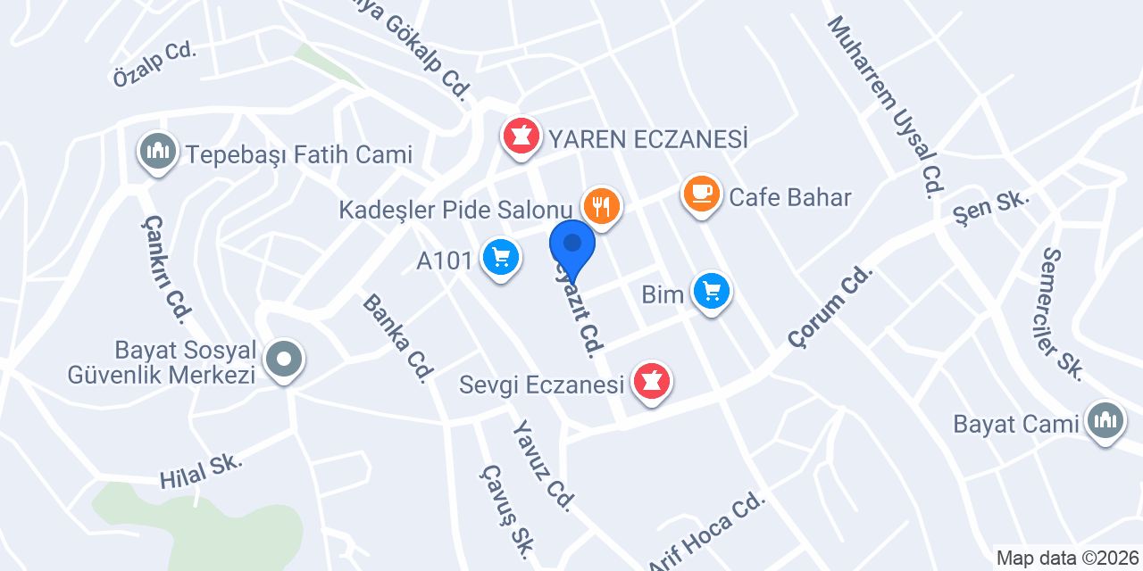 Ürgüp Mobilya konumu