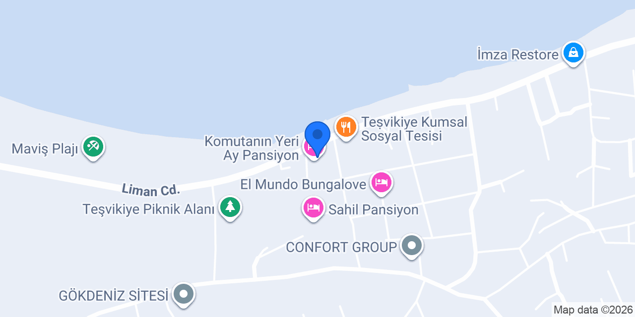 AY IŞIĞI PANSİYON konumu