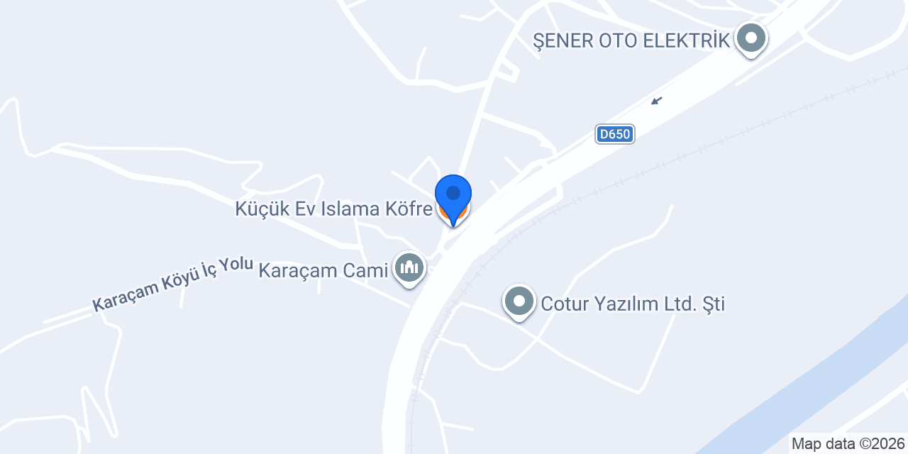 Küçük Ev Islama Köfre konumu