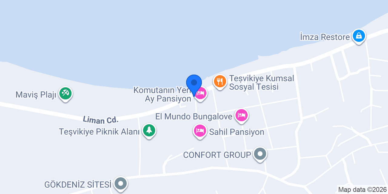 Doğa Pansiyon konumu