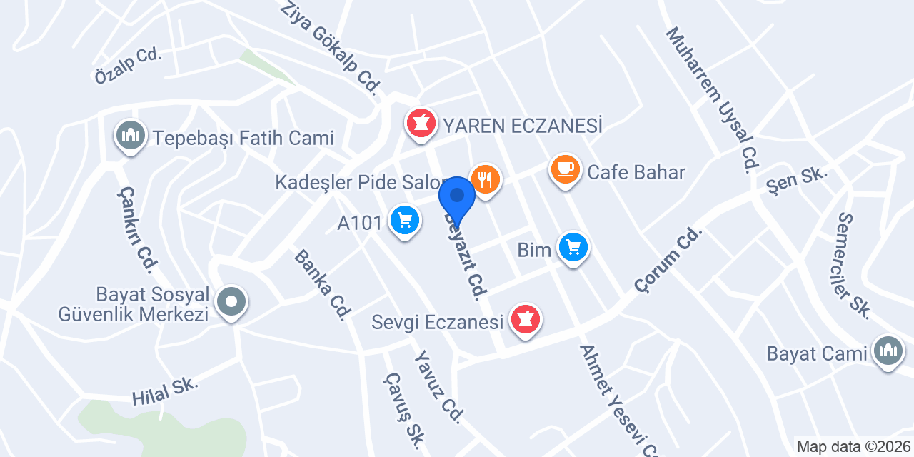 Avukat Recep Köse konumu