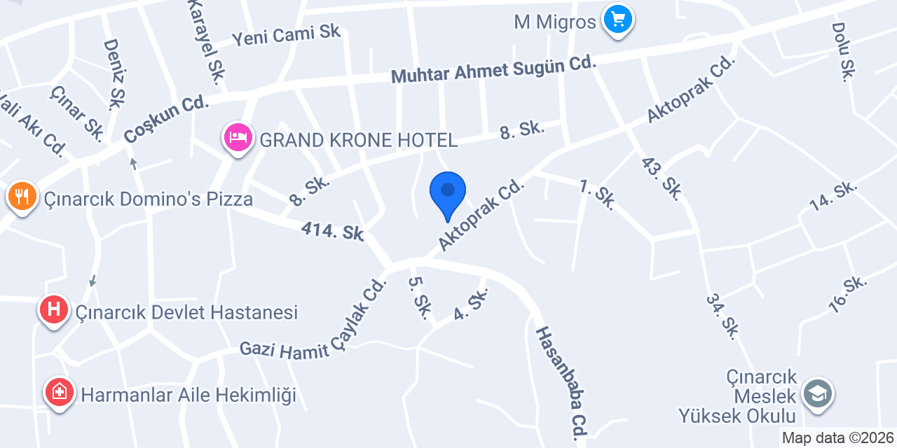 ÖZKARAMAN GROUP konumu