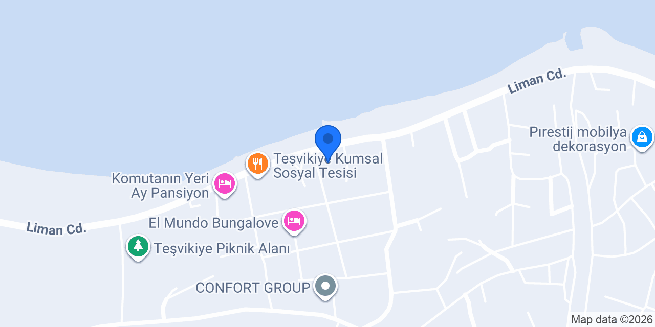 Eylül Pansiyon konumu