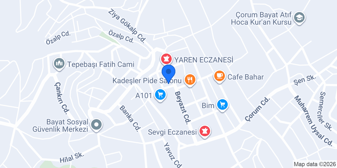 Akbal Kuyumculuk konumu