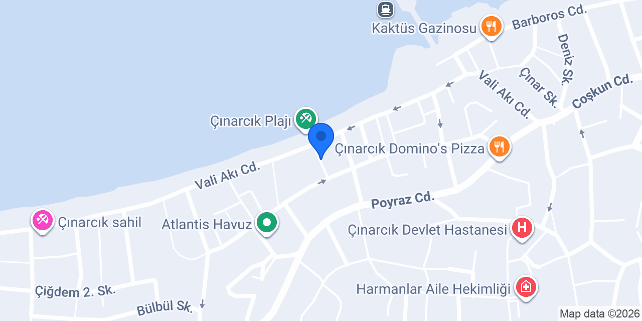 Akşamcı Pub konumu
