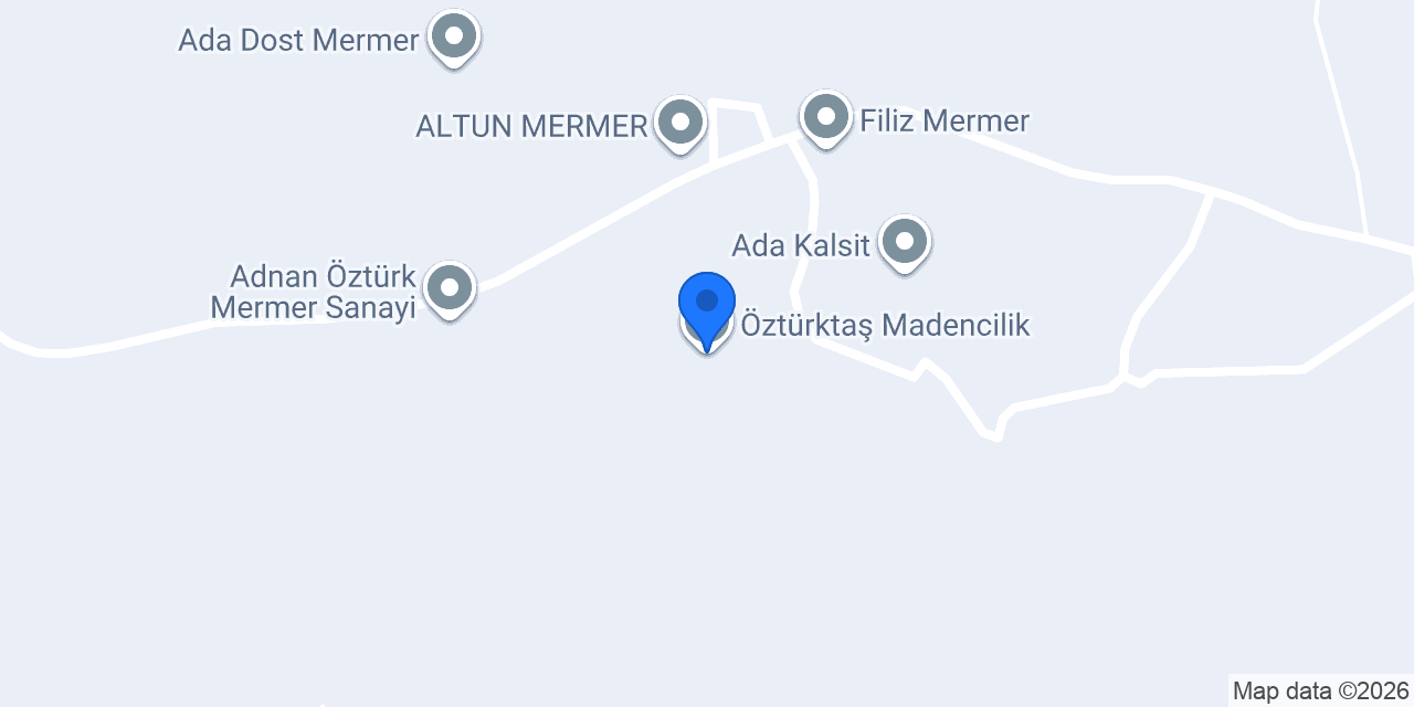 Öztürktaş Madencilik konumu
