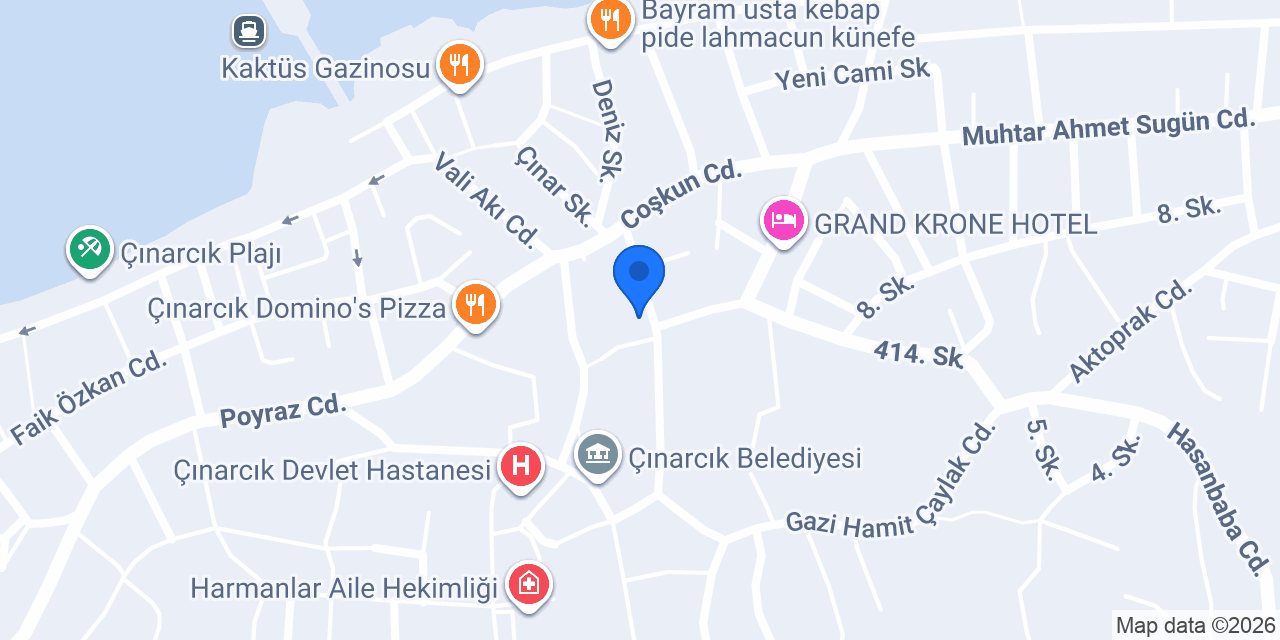 çınarcık sanat konumu