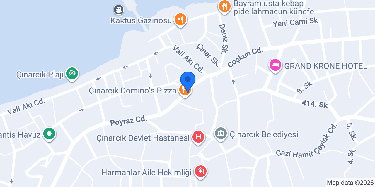 Özer bayan kuaför konumu