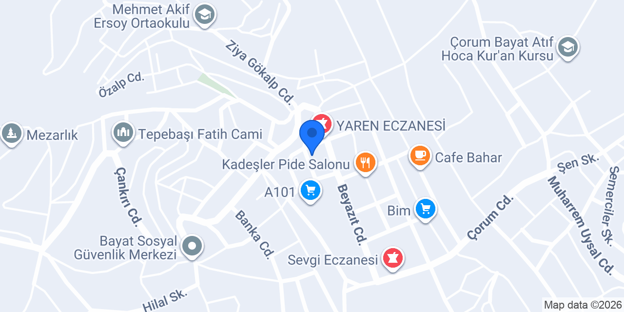 Birlik Taksi konumu