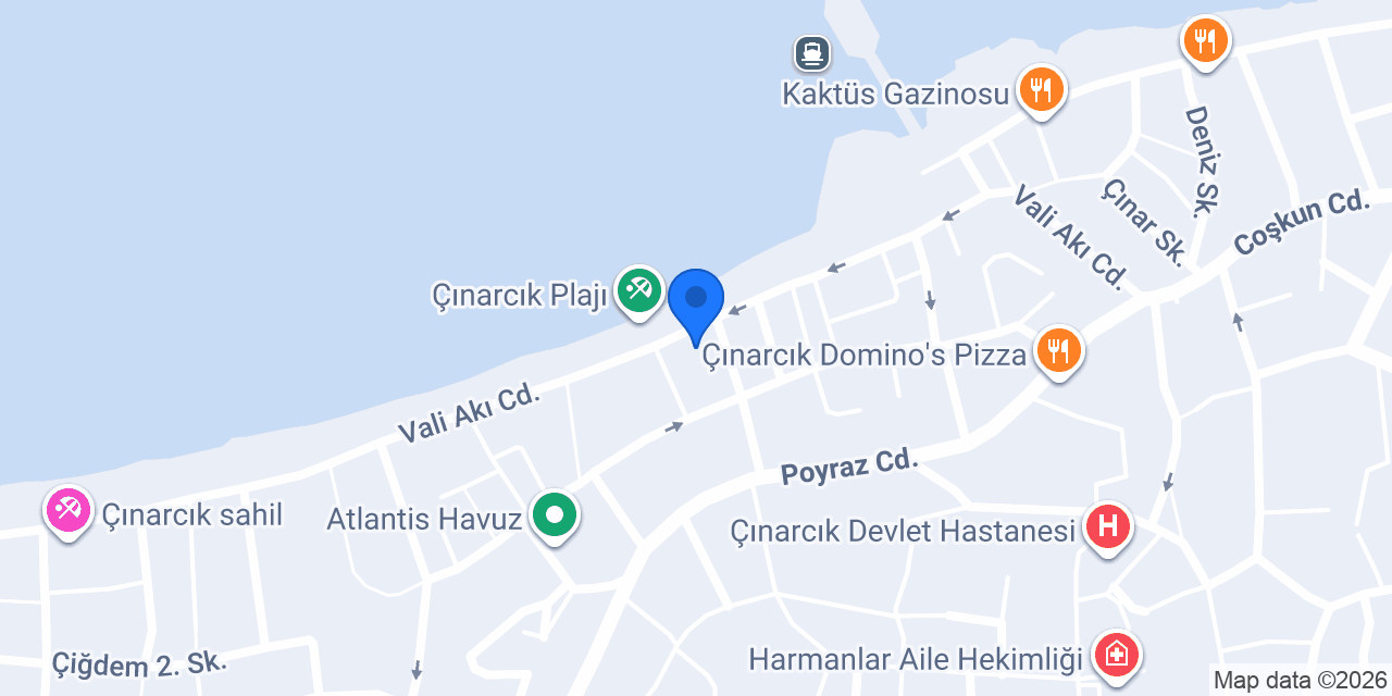 ÇINARCIK ÇİLİNGİR konumu