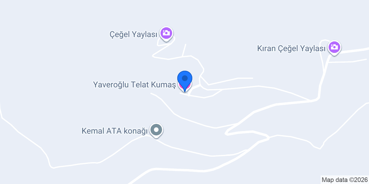 Yaveroğlu Telat Kumaş konumu