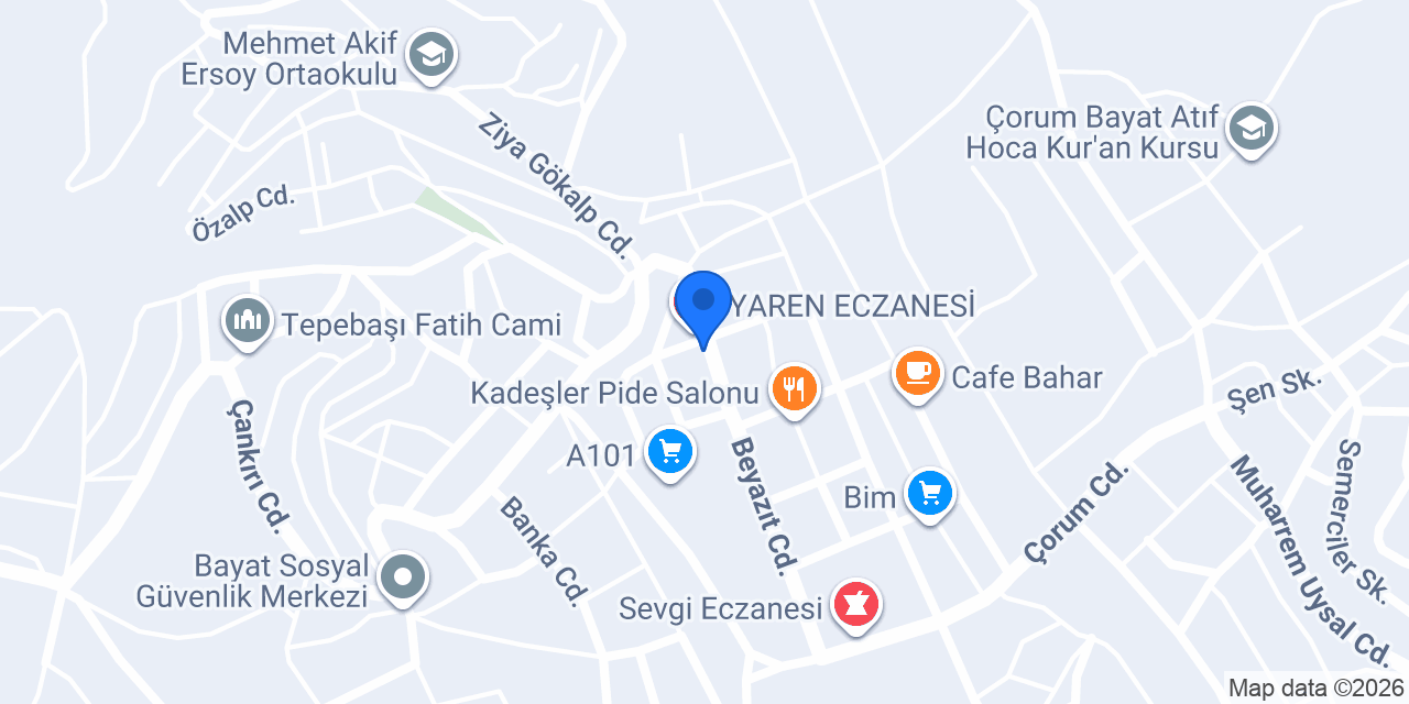 Modern Ekmek Fabr.Köylüoğlu konumu