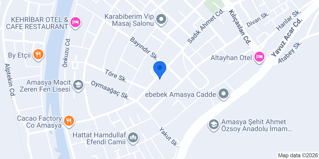 Özel Başarır Ortaokulu konumu