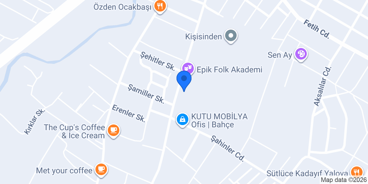 Çizgi Mobilya konumu