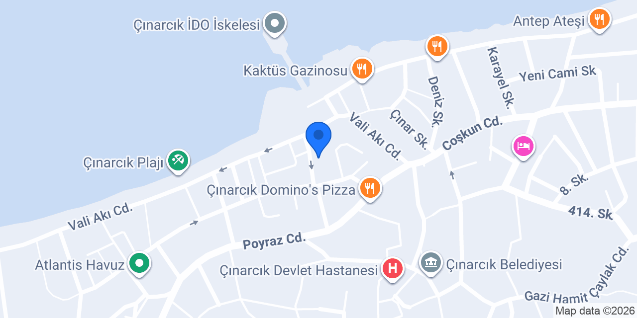 BEYAZ EMLAK konumu