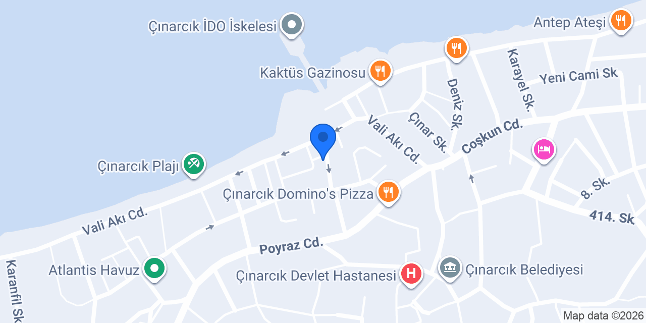 ÇINARCIK BALKAYA ELEKTRİK konumu
