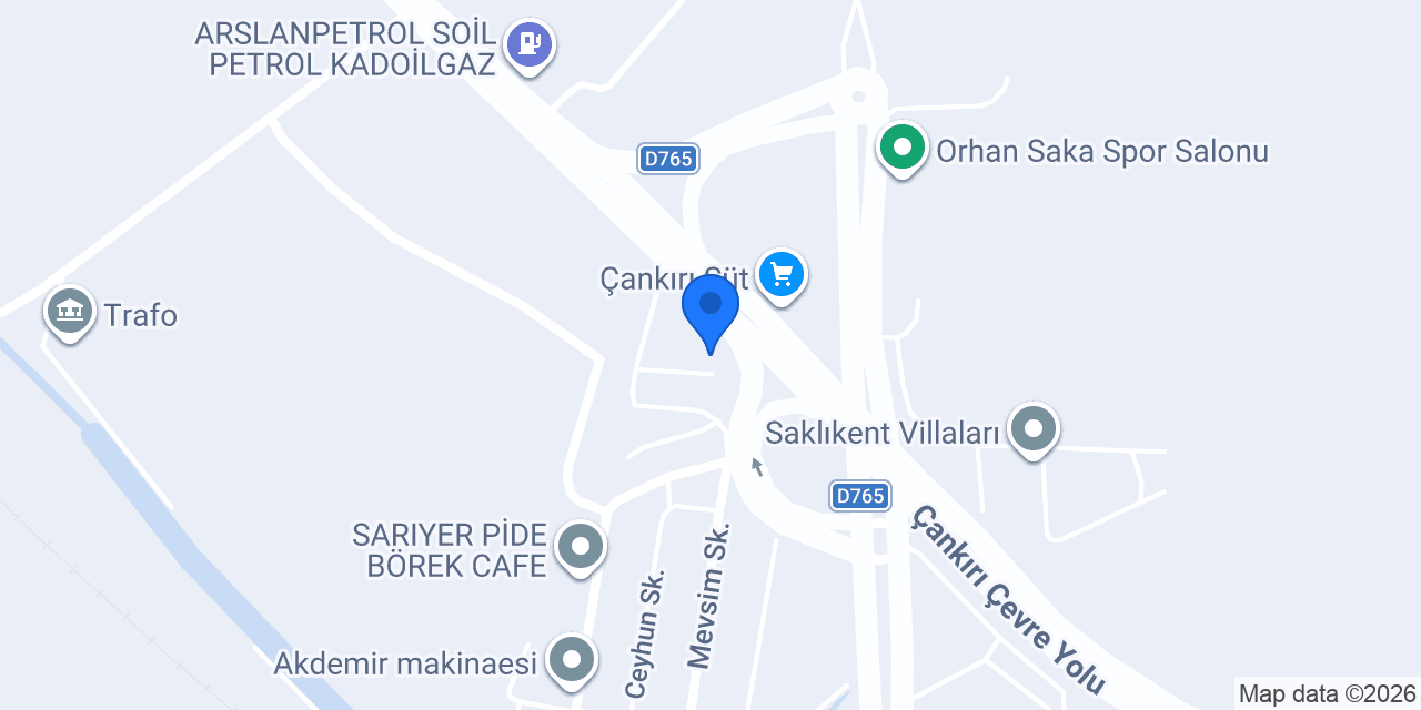 Çankırı Ticaret Borsası konumu