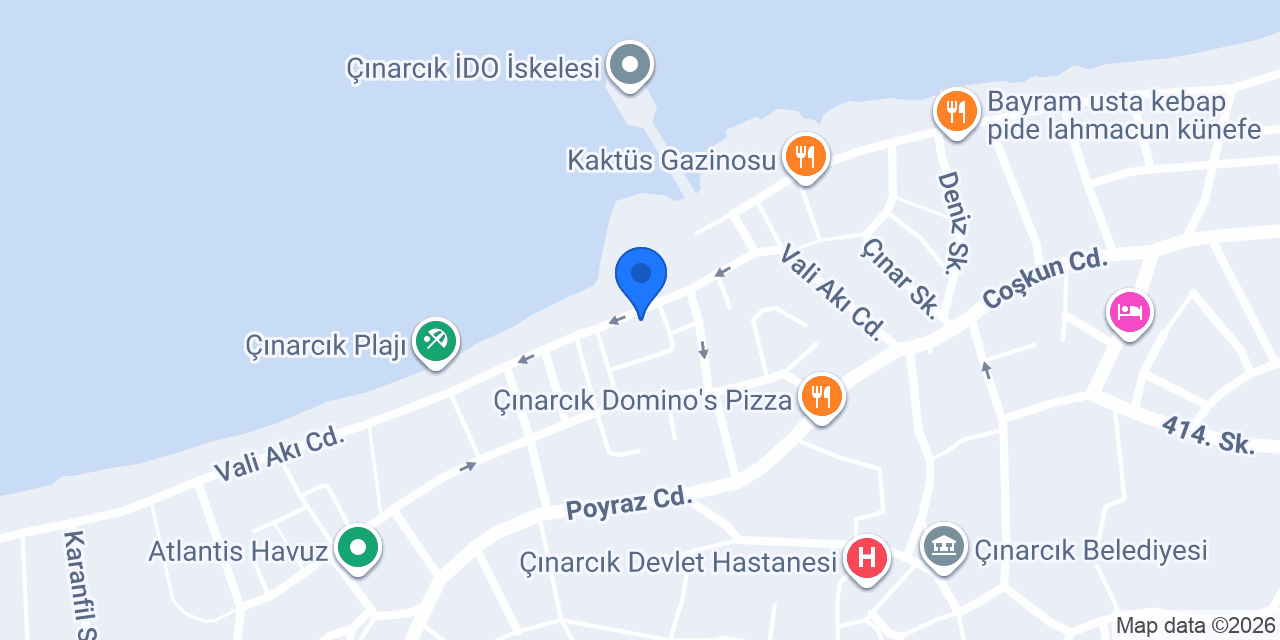 Petek Pastanesi konumu