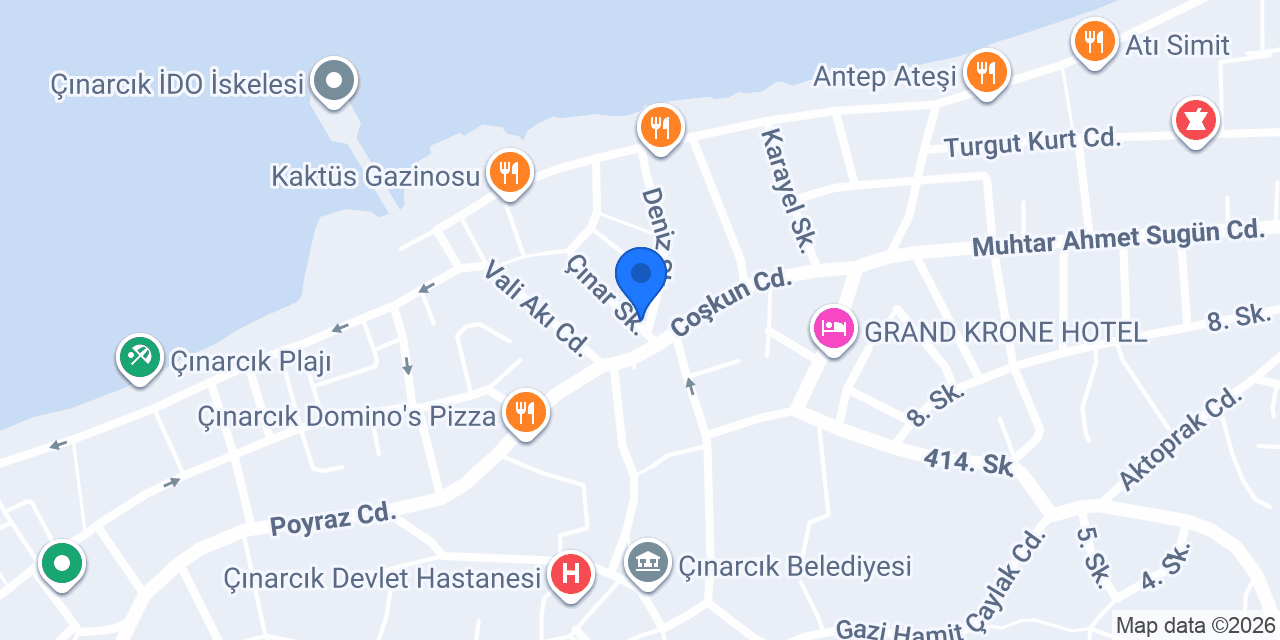 Kral Alman Döner konumu