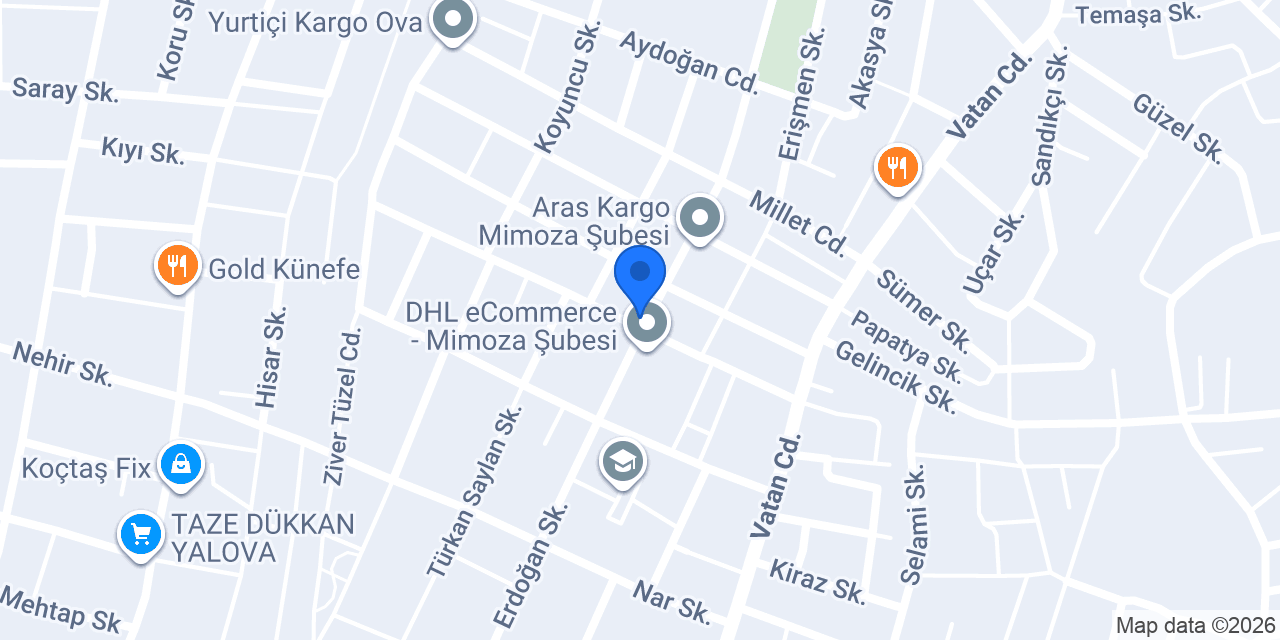 Yağmur San Elektrík konumu