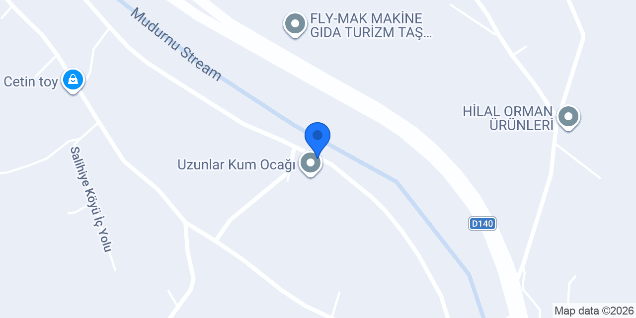 Uzunlar Beton konumu