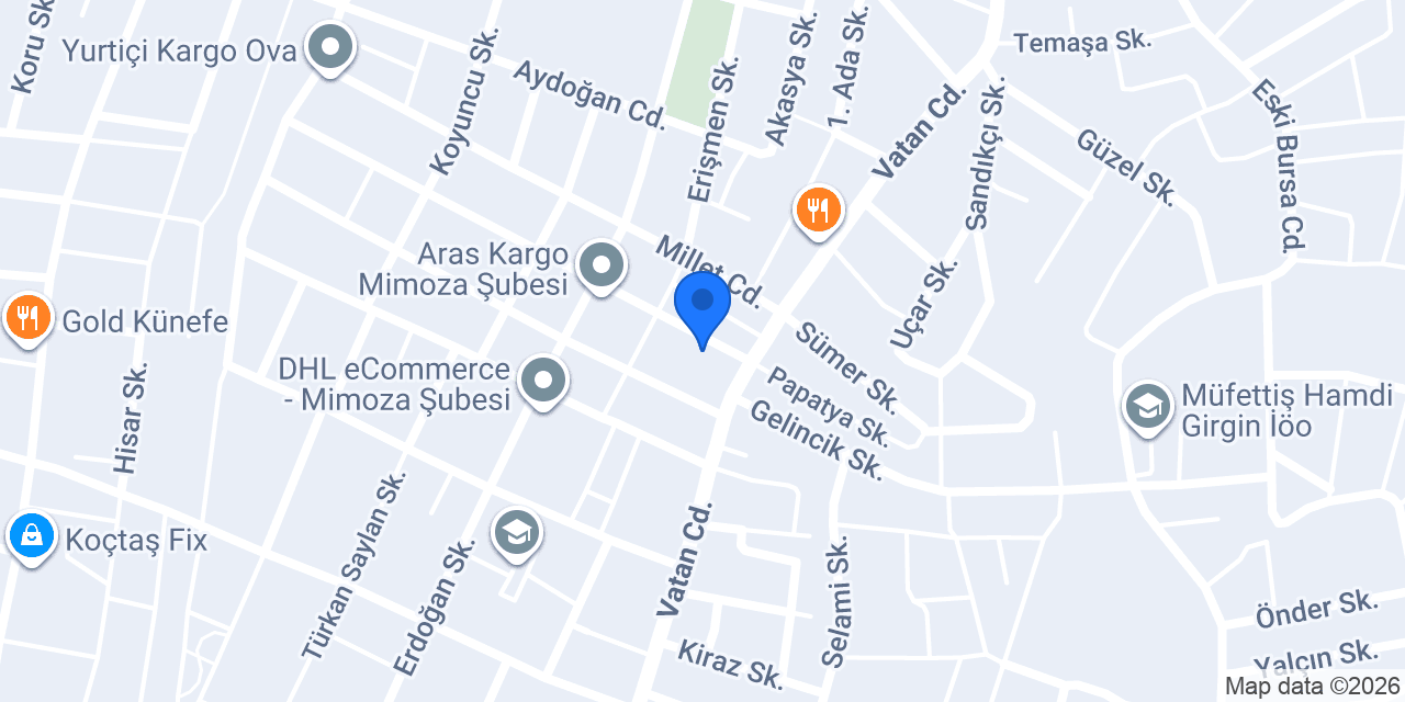 Görkem pide ve lahmacun salonu konumu