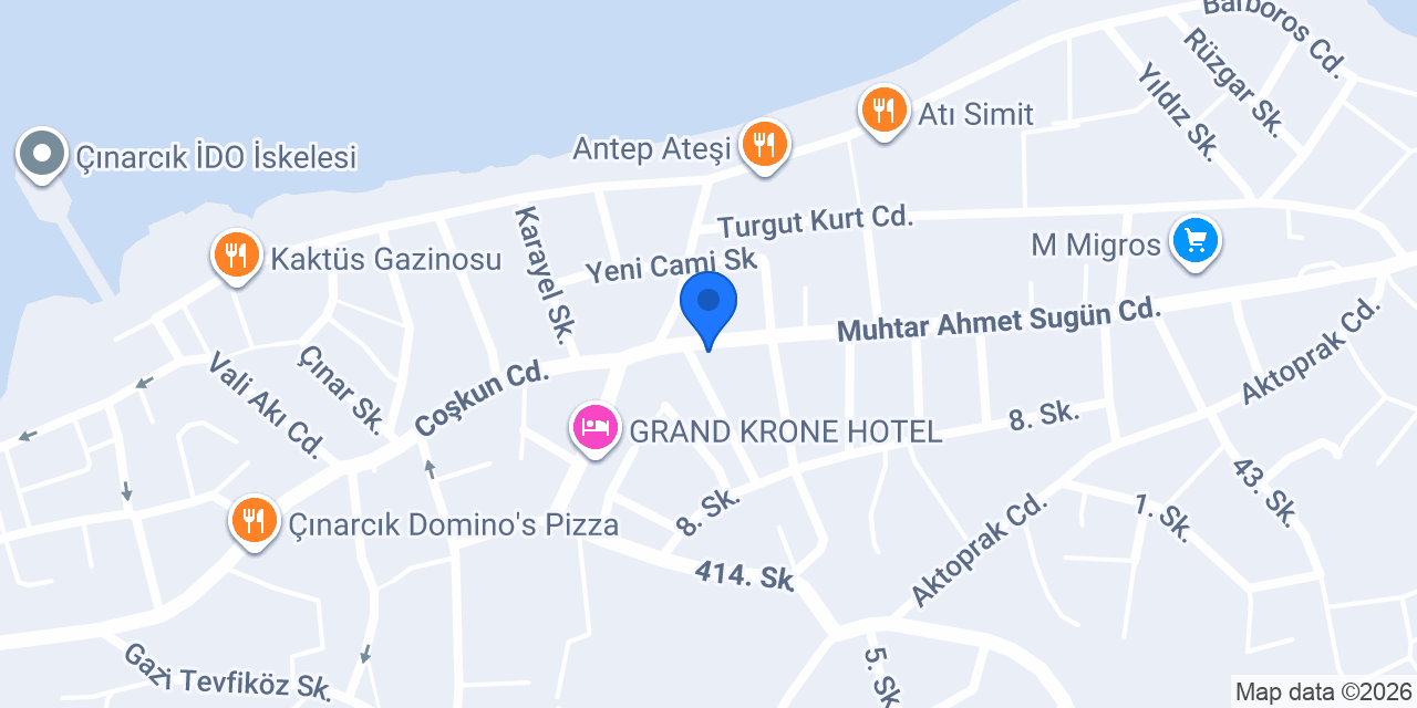 AYAR YAPI MARKET konumu