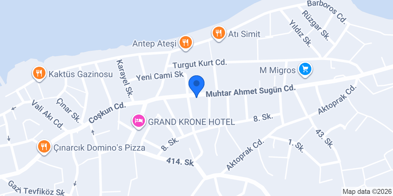 İnci Perde konumu