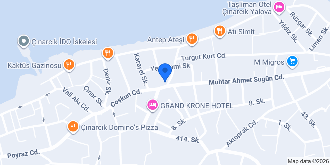 Çınar Döner konumu