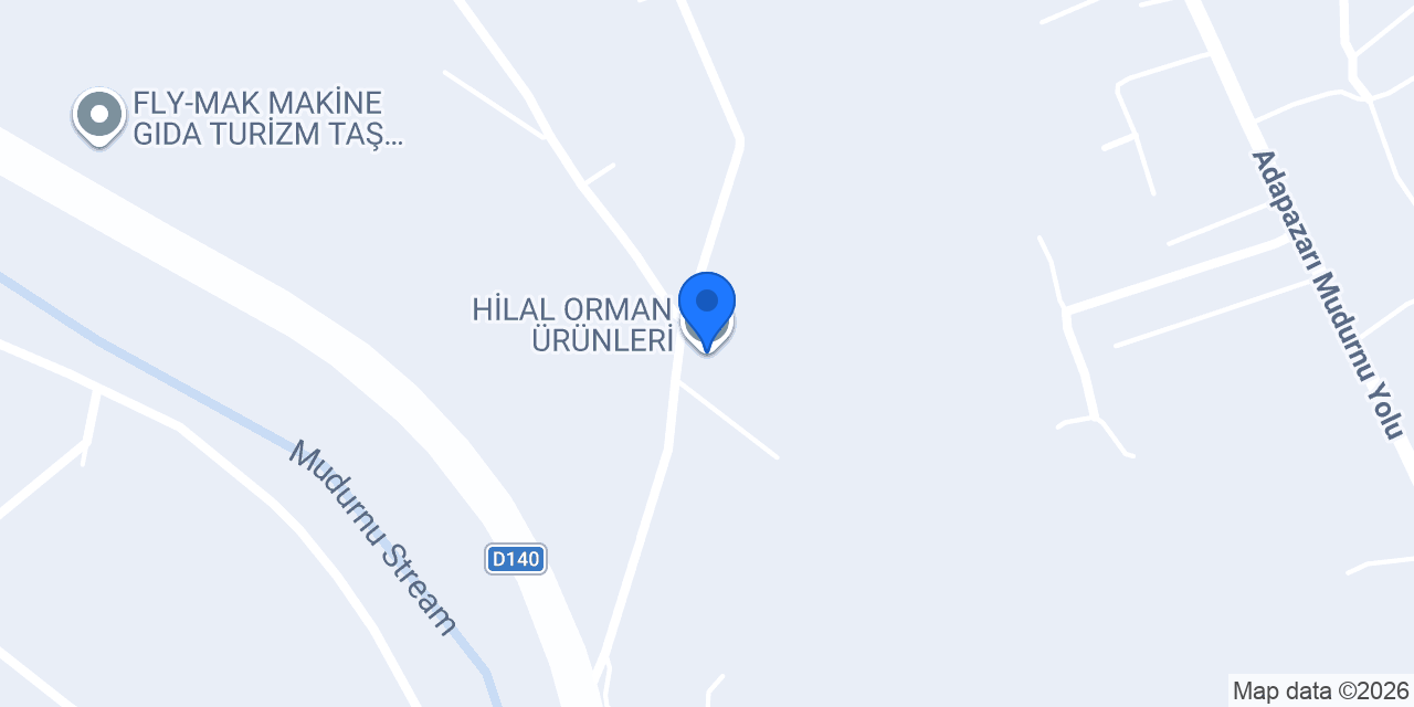 HİLAL ORMAN ÜRÜNLERİ konumu